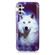 Samsung Galaxy A13 5G Luminous TPU Protective Phone Case - Starry Sky Wolf