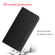 Samsung Galaxy A13 5G Carbon Fiber Texture Flip Holder Leather Phone Case - Black
