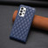 Samsung Galaxy A13 4G/5G Diamond Lattice Vertical Flip Leather Phone Case - Blue