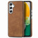 Samsung Galaxy A13 5G Skin-Feel Electroplating TPU Shockproof Phone Case - Browm