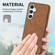 Samsung Galaxy A13 5G Skin-Feel Electroplating TPU Shockproof Phone Case - Browm