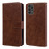 Samsung Galaxy A13 4G / A13 5G Skin Feeling Oil Leather Texture PU + TPU Phone Case - Brown