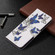 Samsung Galaxy A13 5G Colored Drawing Pattern Horizontal Flip Phone Leather Case with Holder & Card Slots & Wallet - Blue Butterflies