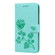 Samsung Galaxy A13 5G Rose Embossed Leather Phone Case - Green