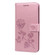 Samsung Galaxy A13 5G Rose Embossed Leather Phone Case - Rose Gold