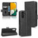 Samsung Galaxy A13 5G Symmetrical Triangle Leather Phone Case - Black