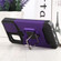 Sliding Camera Cover Design PC + TPU Shockproof Phone Case with Ring Holder & Card Slot Samsung Galaxy A13 4G/Galaxy A13 5G /Galaxy A13 Lite/Galaxy A04/Galaxy A04S/Galaxy A04E 4G - Purple