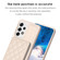 Samsung Galaxy A13 5G / 4G BF25 Square Plaid Card Bag Holder Phone Case - Beige