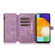 Samsung Galaxy A13 4G / 5G / A04 / A04s Dream 9-Card Wallet Zipper Bag Leather Phone Case - Purple