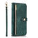 Samsung Galaxy A13 4G / 5G / A04 / A04s Dream 9-Card Wallet Zipper Bag Leather Phone Case - Green