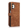 Samsung Galaxy A13 4G / 5G / A04 / A04s Dream 9-Card Wallet Zipper Bag Leather Phone Case - Brown