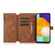 Samsung Galaxy A13 4G / 5G / A04 / A04s Dream 9-Card Wallet Zipper Bag Leather Phone Case - Brown