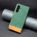 Samsung Galaxy A13 5G BF11 Color Matching Skin Feel Leather Phone Case - Green