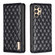 Samsung Galaxy A13 5G / 4G Diamond Lattice Magnetic Leather Flip Phone Case - Black