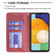 Samsung Galaxy A13 5G Prismatic Invisible Magnetic Horizontal Flip Phone Leather Case with Holder & Card Slots & Photo Frame - Red