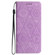 Samsung Galaxy A13 4G/5G Ethnic Embossed Adsorption Leather Phone Case - Purple