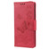 Samsung Galaxy A13 5G Butterfly Embossed Horizontal Flip Leather Phone Case with Card Slot & Holder - Red