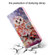 Samsung Galaxy A13 5G 3D Painted Pattern Horizontal Flip Leather Phone Case with Holder & Lanyard - Color Owl