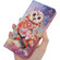 Samsung Galaxy A13 5G 3D Painted Pattern Horizontal Flip Leather Phone Case with Holder & Lanyard - Color Owl
