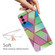 Samsung Galaxy A13 5G Marble Pattern Shockproof TPU Phone Case - Rhombus Gradient