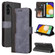 Samsung Galaxy A13 5G Stitching-Color Horizontal Flip Leather Phone Case with Holder & Card Slots & Photo Frame - Gray