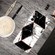 Samsung Galaxy A13 5G Abstract Marble Pattern TPU Phone Protective Case - Black and White