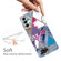 Samsung Galaxy A13 5G Abstract Marble Pattern TPU Phone Protective Case - Colored Triangles
