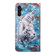 Samsung Galaxy A13 5G 3D Painted Pattern Horizontal Flip Leather Phone Case with Holder & Lanyard - Tiger
