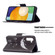 Samsung Galaxy A13 5G Colored Drawing Pattern Horizontal Flip Phone Leather Case with Holder & Card Slots & Wallet - Smirk