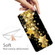 Samsung Galaxy A13 5G Painted Pattern Transparent TPU Phone Case - Gold Star