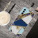 Samsung Galaxy A13 5G Abstract Marble Pattern TPU Phone Protective Case - Leaves