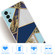 Samsung Galaxy A13 5G Abstract Marble Pattern TPU Phone Protective Case - Leaves
