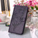 Samsung Galaxy A13 5G Embossed Butterfly Leather Phone Case with Holder & Card Slot & Wallet & Lanyard - Dark Purple