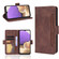 Samsung Galaxy A13 5G Skin Feel Calf Pattern Horizontal Flip Leather Phone Case with Holder & Card Slots & Photo Frame - Brown