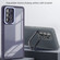 Samsung Galaxy A13 4G / 5G Invisible Lens Bracket Matte Transparent Phone Case - White