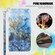 Samsung Galaxy A04S / A13 / A13 5G 3D Painting Pattern TPU + PU Phone Case - Milky Way