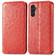 Samsung Galaxly A13 5G Blooming Mandala Embossed Magnetic Horizontal Flip Leather Case with Holder & Card Slots & Wallet - Red