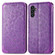 Samsung Galaxly A13 5G Blooming Mandala Embossed Magnetic Horizontal Flip Leather Case with Holder & Card Slots & Wallet - Purple