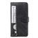 Samsung Galaxy A13 5G Calf Texture Zipper Horizontal Flip Leather Phone Case - Black