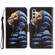 Samsung Galaxy A13 5G 3D Colored Drawing Horizontal Flip Leather Phone Case with Holder & Card Slots & Wallet - Down Jacket Cat