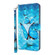 Samsung Galaxy A04S / A13 / A13 5G 3D Painting Pattern TPU + PU Phone Case - Three Butterflies