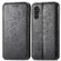 Samsung Galaxly A13 5G Blooming Mandala Embossed Magnetic Horizontal Flip Leather Case with Holder & Card Slots & Wallet - Black