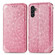 Samsung Galaxly A13 5G Blooming Mandala Embossed Magnetic Horizontal Flip Leather Case with Holder & Card Slots & Wallet - Pink