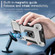 Samsung Galaxy A13 4G/5G Camshield Robot TPU Hybrid PC Phone Case - Silver Samsung Galaxy A13 4G/5G Camshield Robot TPU Hybrid PC Phone Case - Silver