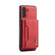 Samsung Galaxy A13 5G DG.MING M2 Series 3-Fold Multi Card Bag Phone Case - Red