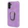 Ring Holder PU Phone Case Samsung Galaxy A13 5G - Purple