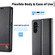 Samsung Galaxy A13 5G LC.IMEEKE Carbon Fiber Horizontal Flip Leather Phone Case - Horizontal Black