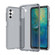 Samsung Galaxy A13 5G Shockproof Terminator Style Transparent Protective Phone Case - Grey