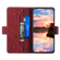 Samsung Galaxy A13 5G Stitching Side-Magnetic RFID Leather Phone Case - Red