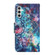 Samsung Galaxy A13 5G Painted Pattern Horizontal Flip Leather Phone Case - Starry Mandala